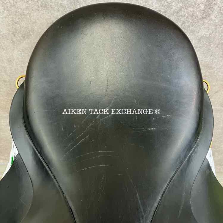 2003 Frank Baines Balance Zenith GPJ Saddle, 18" Seat, Extra Wide Hoop Tree, Wool Flocked Panels