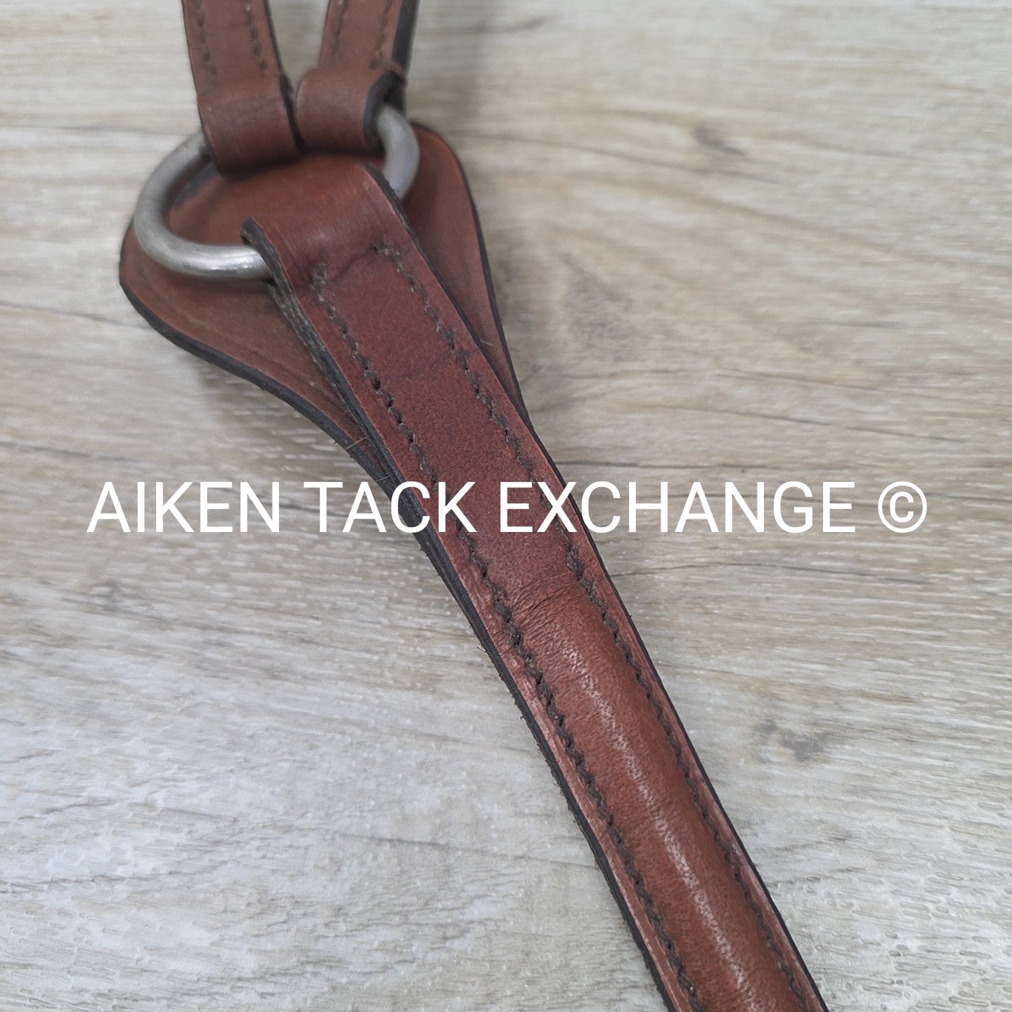 Plain Raised Adjustable Breastplate, Brown, Size Full