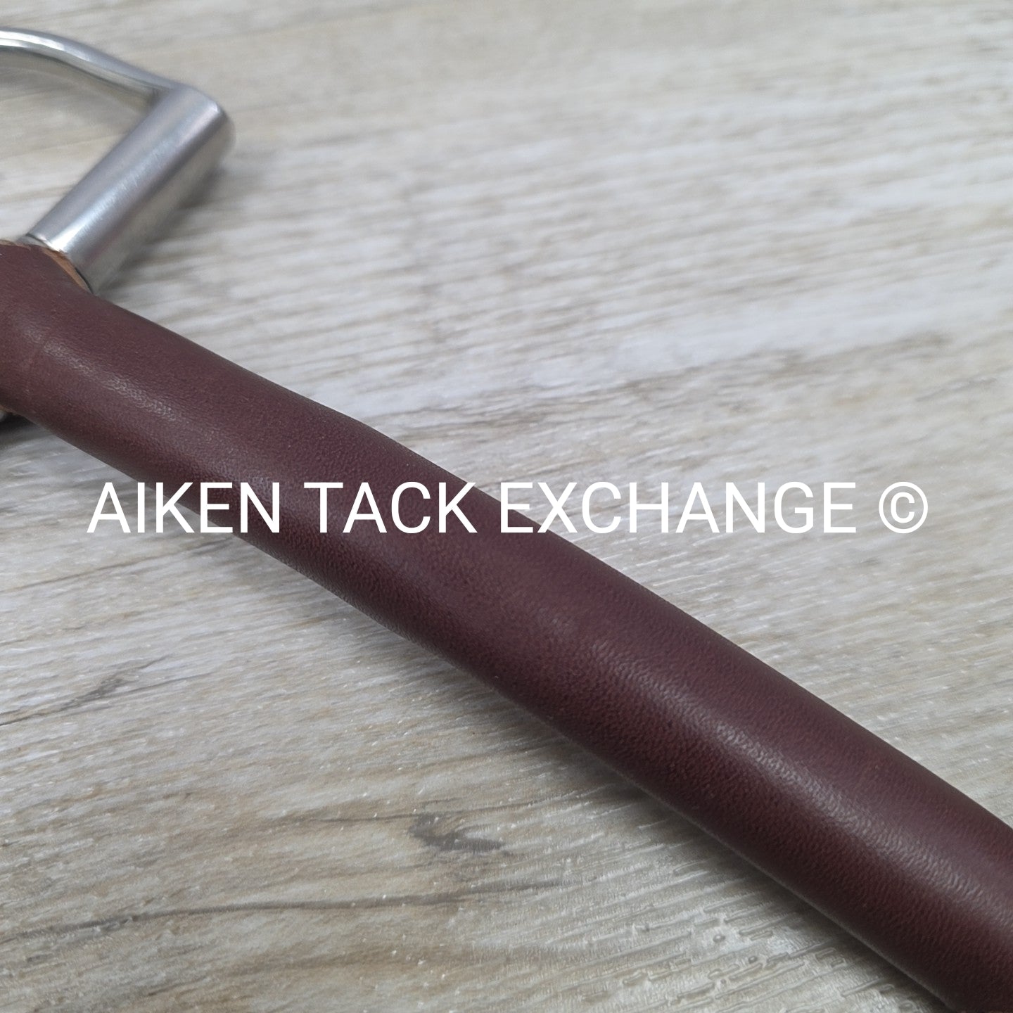 Leather Mullen Mouth D Ring Bit 5.5"