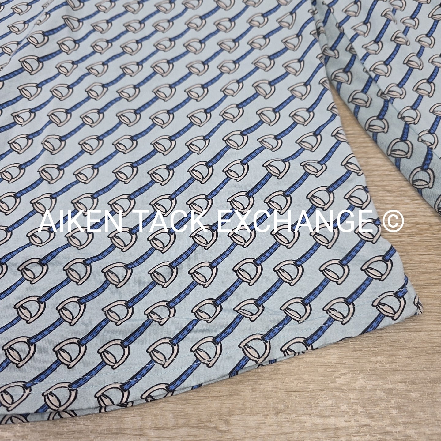 San Soleil Devon Horse Show Long Sleeve Sun Shirt, Size Large