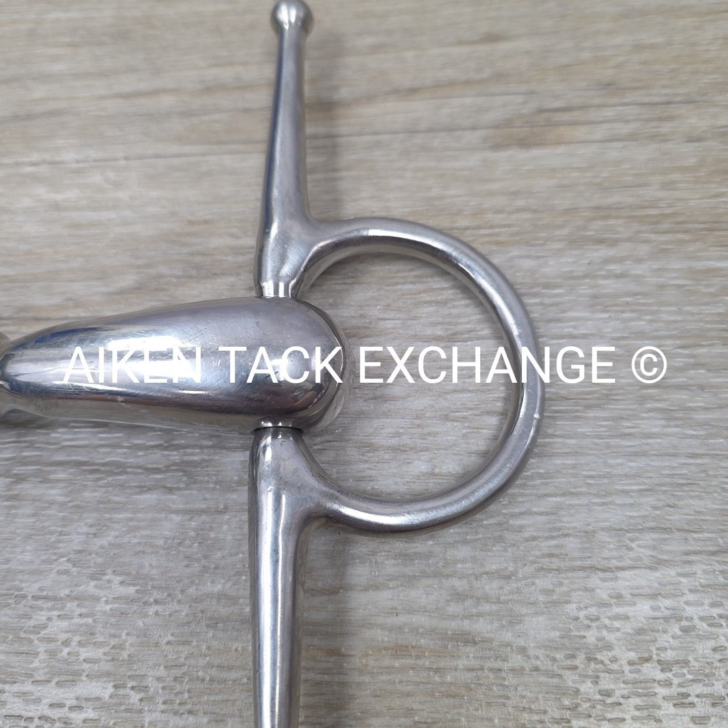 Stubben Single Joint Hollow Full Cheek Bit 5"
