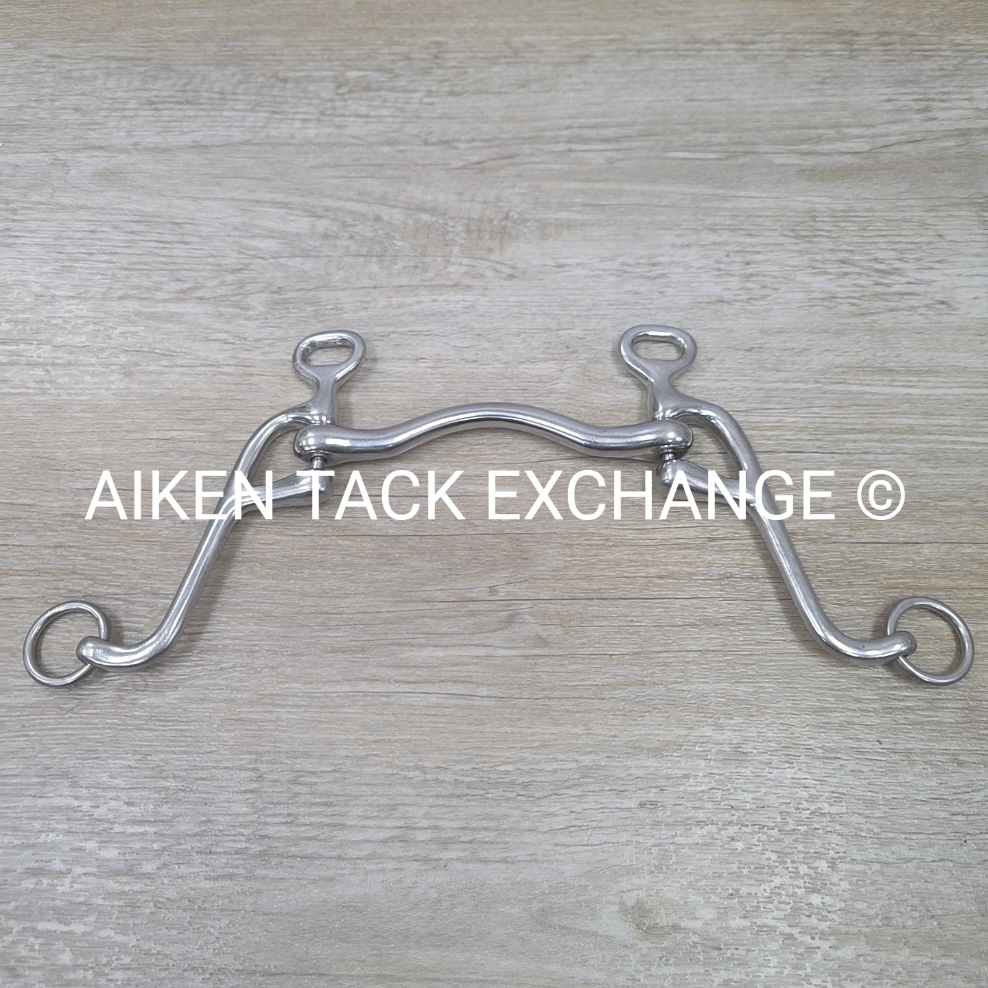 Mullen Mouth Shanked Walking Horse Bit 5"