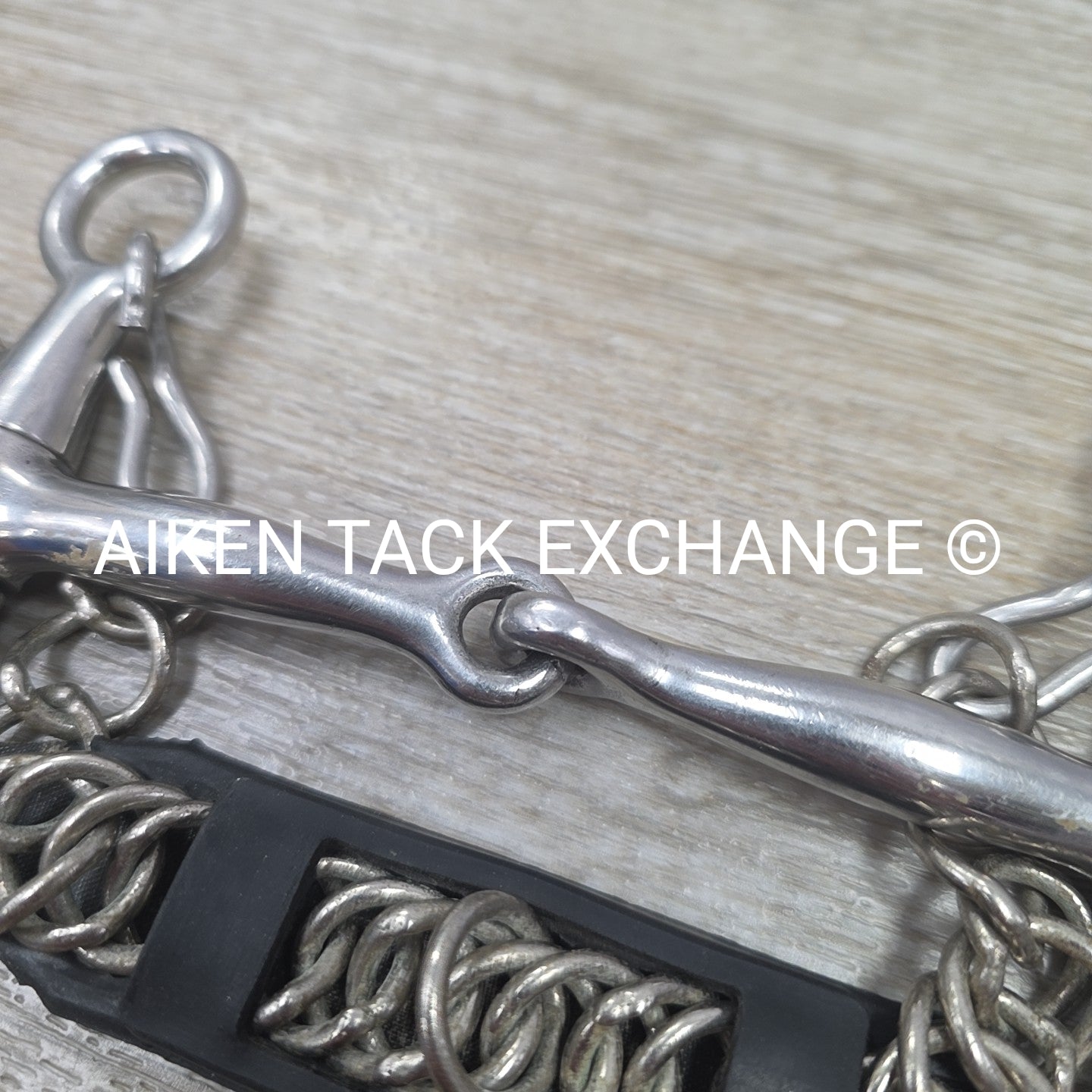Single Joint Pelham Bit with Curb Chain Guard, 5"