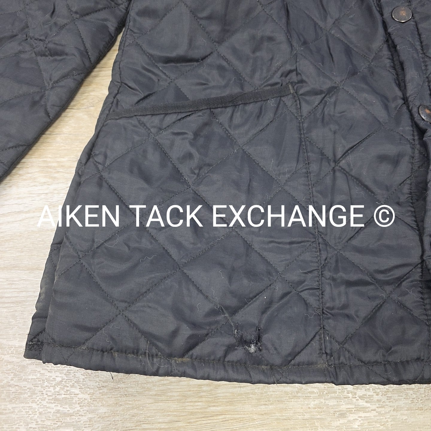 Barbour Liddesdale Quilted Jacket, Black, Women's Large