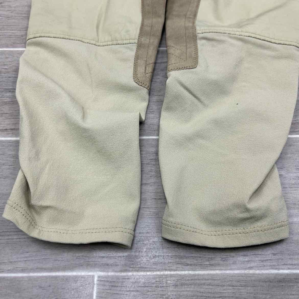 BARGAIN BUNDLE: Ariat All Circuit Knee Patch Side Zip Breeches, Size 26 R, 2 Pai