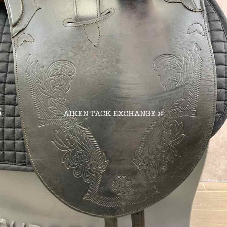 **SOLD** Stockman BushRider Australian Stock Saddle, 19" Seat, Wide Tree