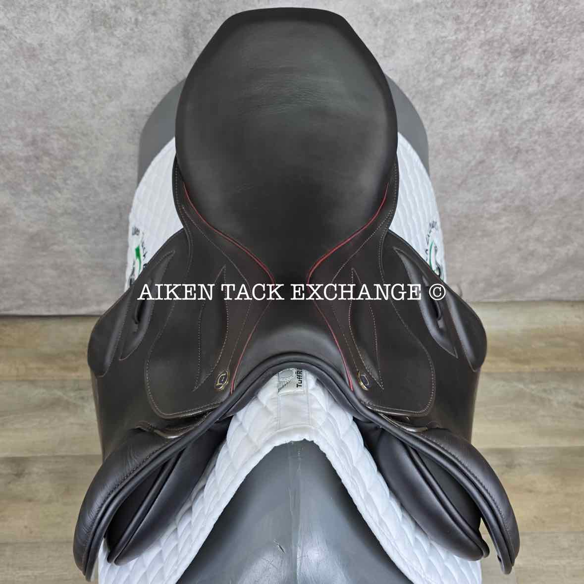 **On Trial** 2021 Stubben Phoenix Elite Close Contact Jump Saddle, 18" Seat, 30cm Tree - MW, Wool Flocked Panels