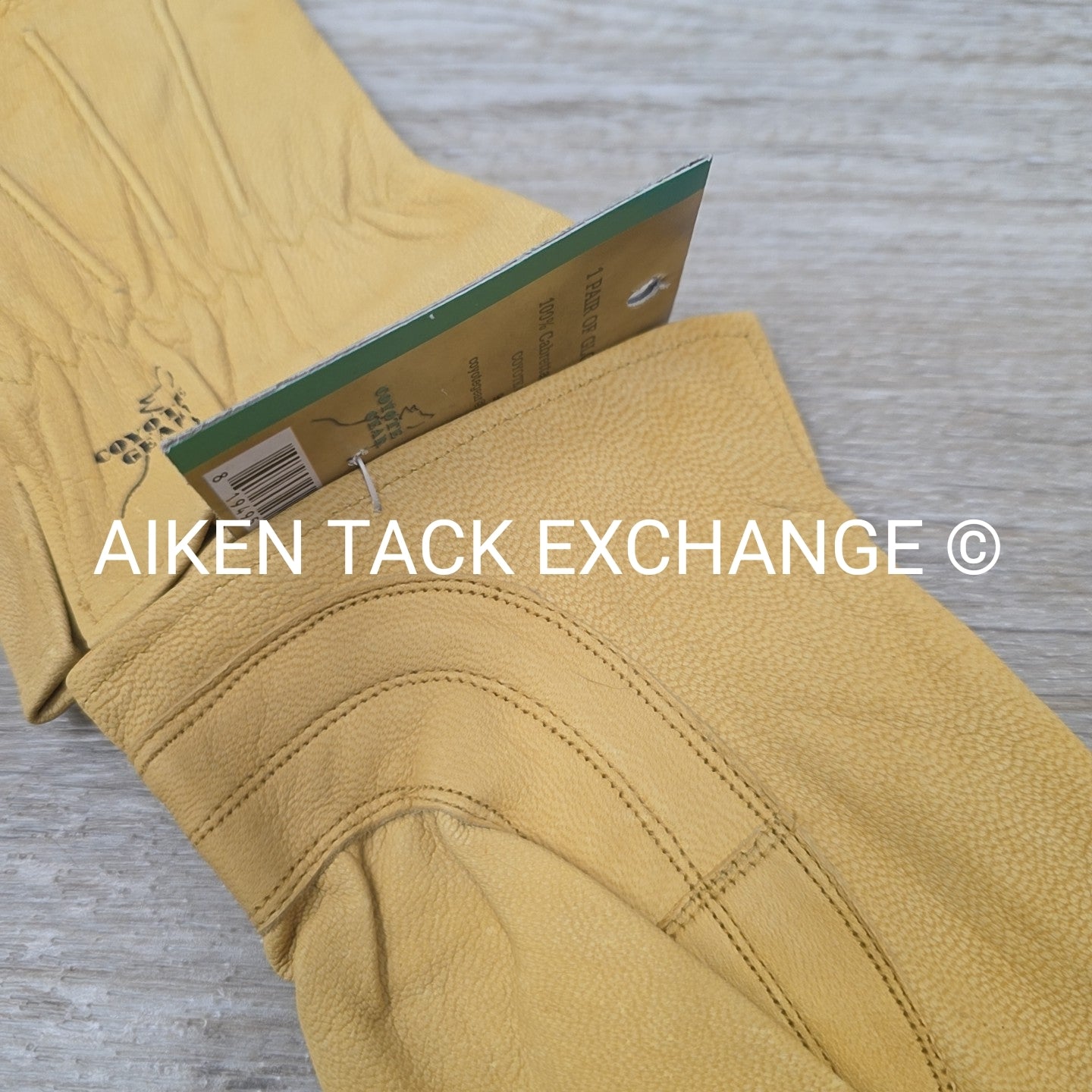 Coyote Gear Leather Gloves, Size Large