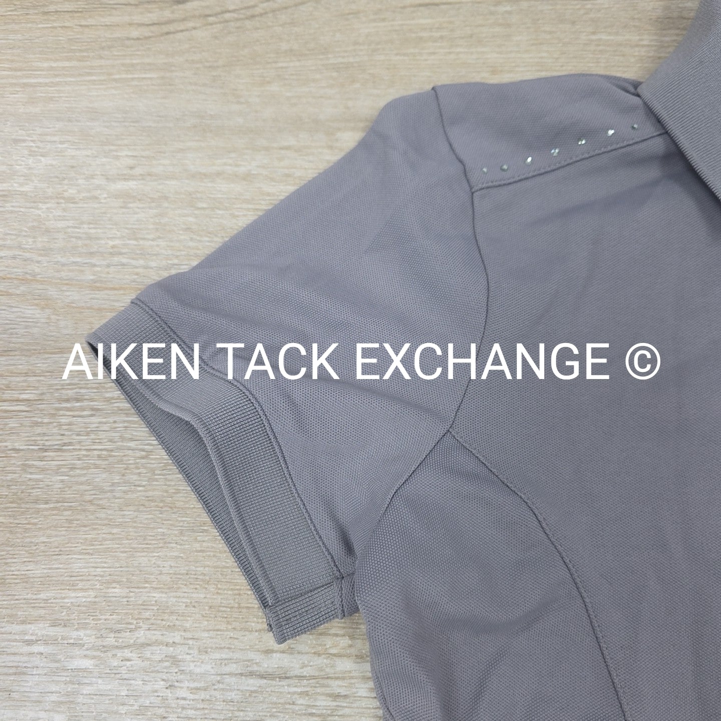 Schockemohle Short Sleeve Polo Top, Size Small