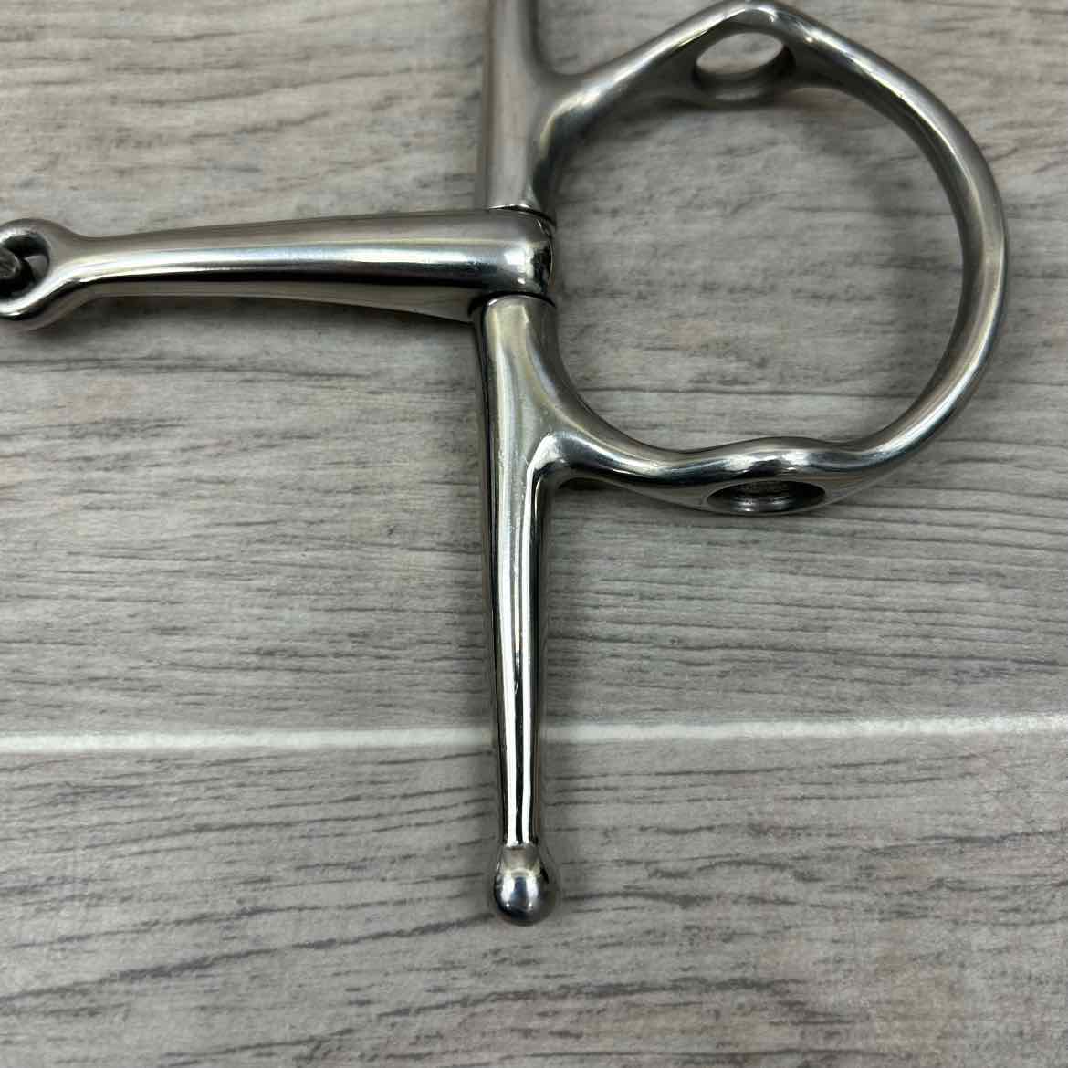 Korsteel Single Joint Full Cheek Gag Bit 5.5"