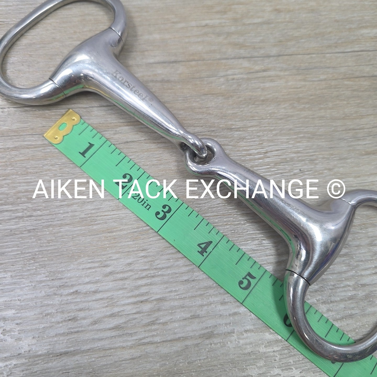 Korsteel Single Joint Hollow Eggbutt Bit 5"
