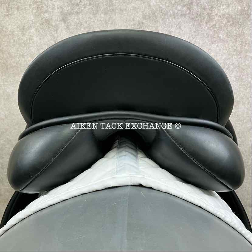 EquineFit International Dressage Saddle, 19" Seat, Wide Tree, Wool Flocked Panels