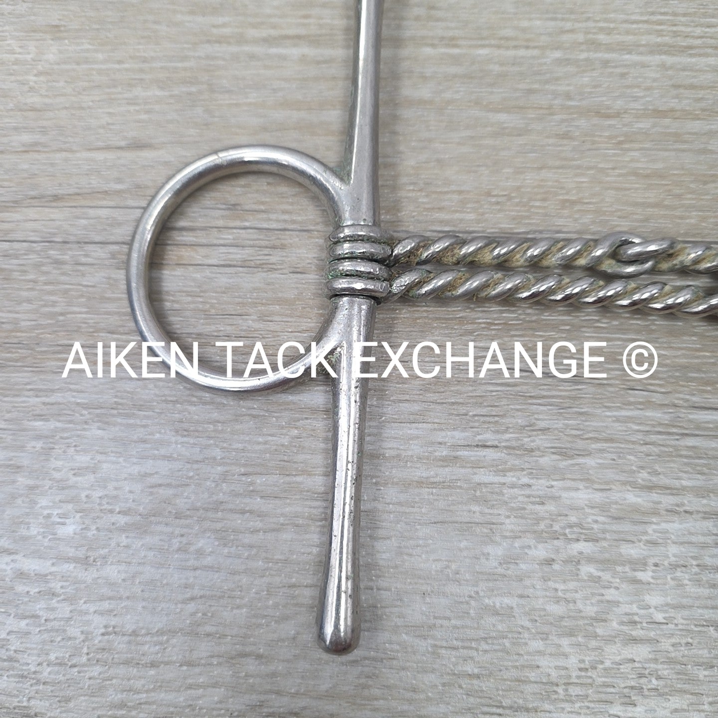 Never Rust Full Cheek Double Twisted Wire Bit 5"