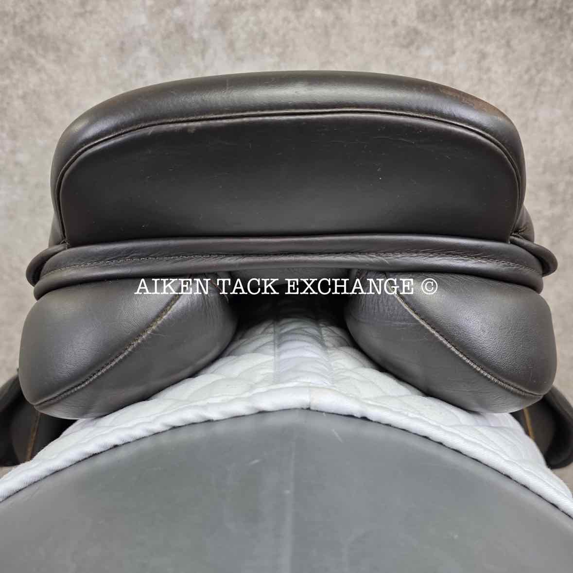 Kent & Masters Original Jump Saddle, 17.5" Seat, Adjustable Tree - Changeable Gullet, Wool Flocked Panels