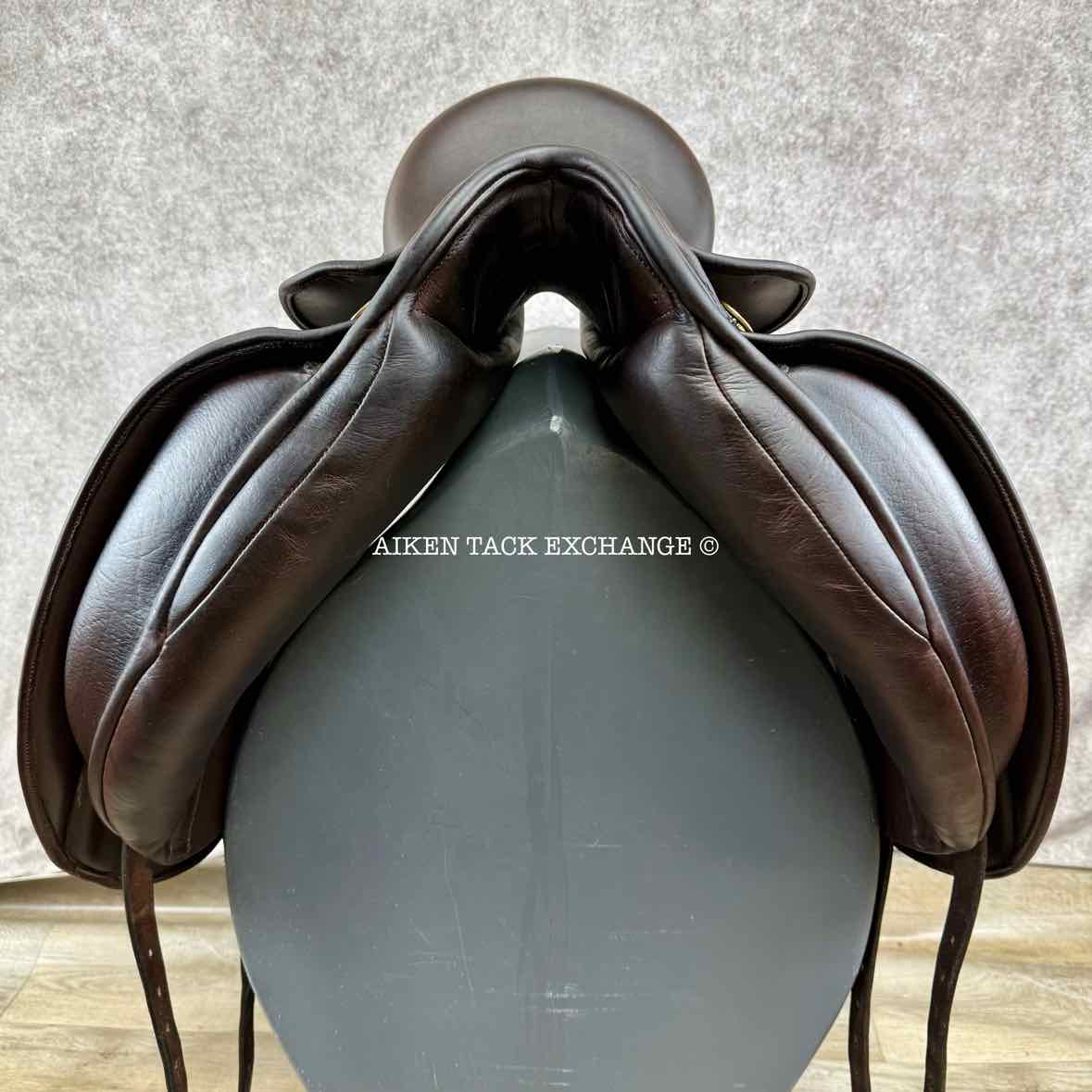 2011 Hulsebos DR CC Dressage Saddle, 17.5" Seat, Medium Wide Tree, Wool Flocked Panels