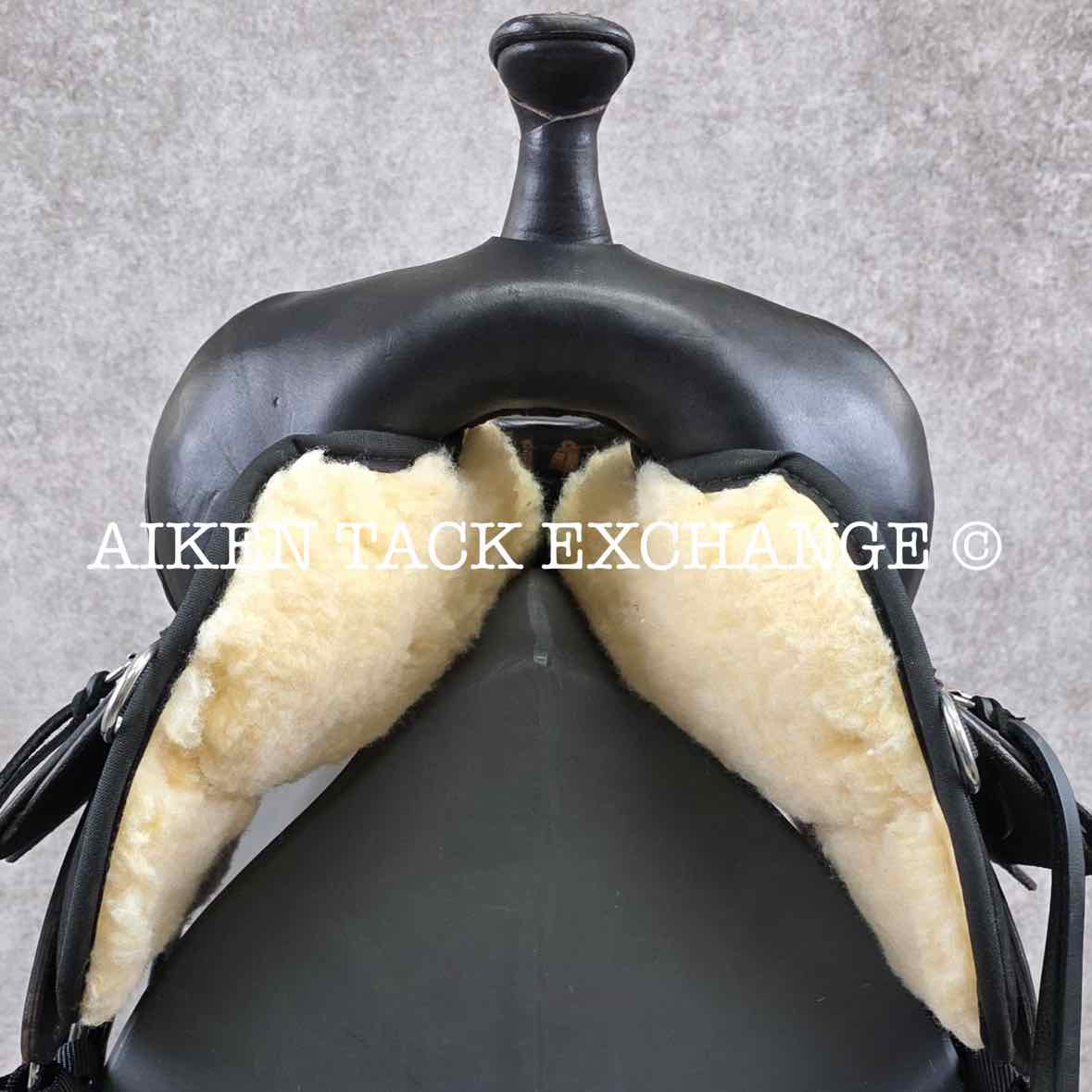 **SOLD** 2020 High Horse by Circle Y 6910 Lockhart Cordura Trail Western Saddle, 17" Seat, Regular Tree - Semi QH Bars