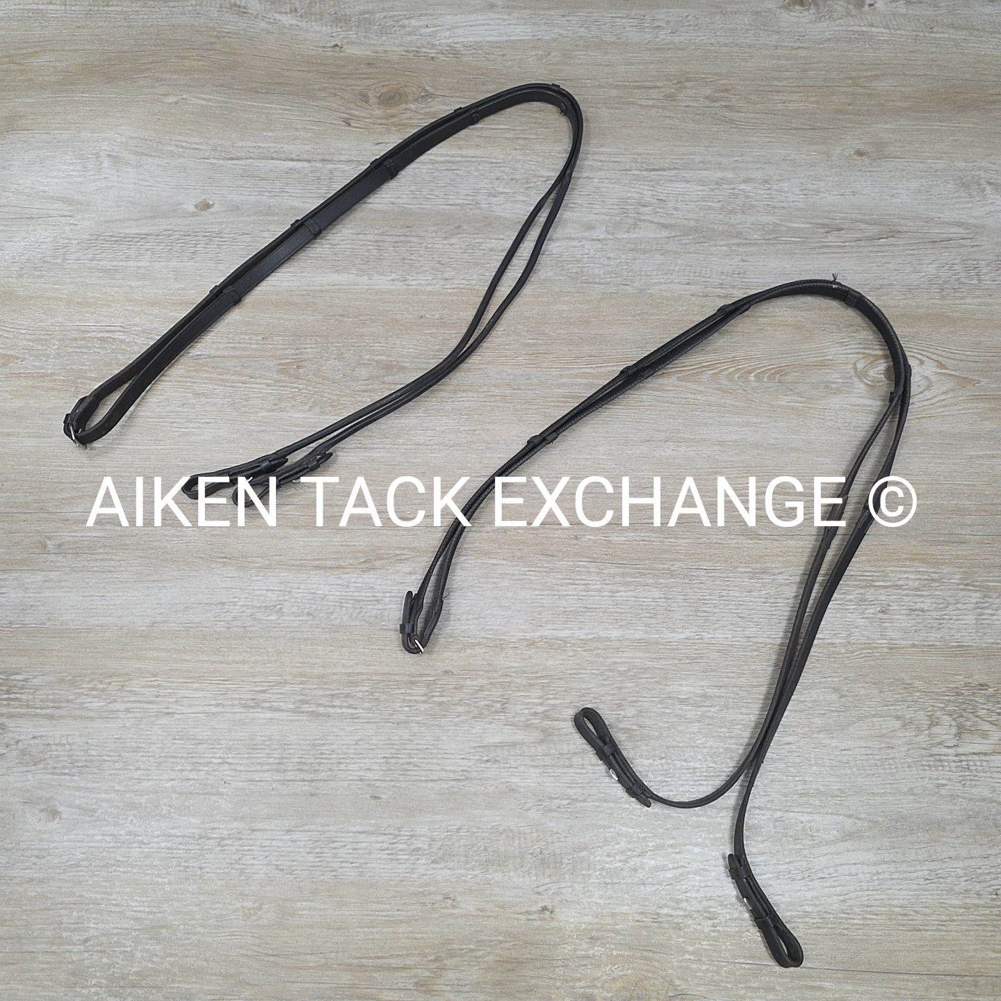 BARGAIN BUNDLE: Rolled Leather Reins with Hand Stops & Cotton Web Reins