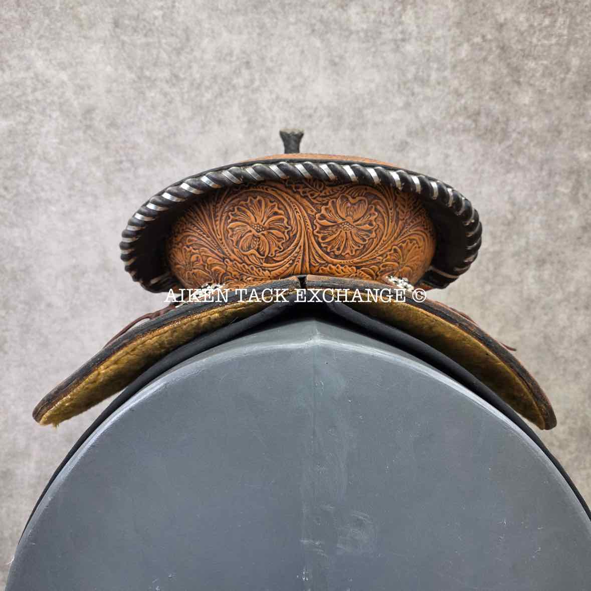 2020 High Horse 6224 Jewel Barrel Racing Western Saddle, 15" Seat, Regular Tree - Semi QH Bars