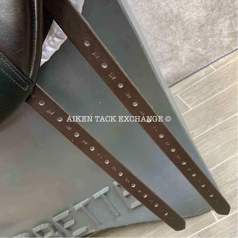 **SOLD** 2007 Albion SL Dressage Saddle, 17.5" Seat, Wide Tree, Wool Flocked Panels