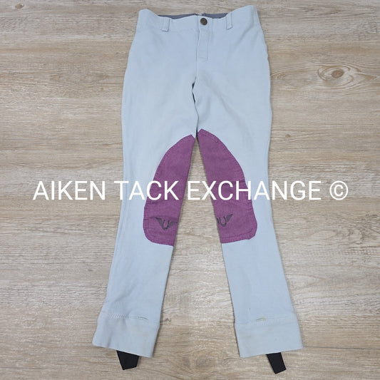 TuffRider Whimsical Horse Embroidered Pull On Jodhpurs, Youth 8