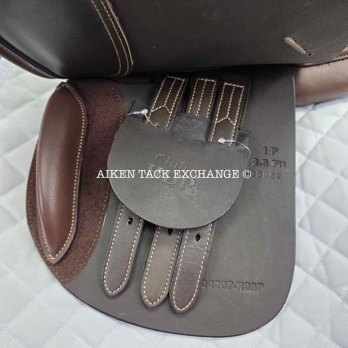 HDR - Henri de Rivel Novice Club Close Contact Jump Saddle, 14" Seat, Regular / Medium Tree, Foam Panels