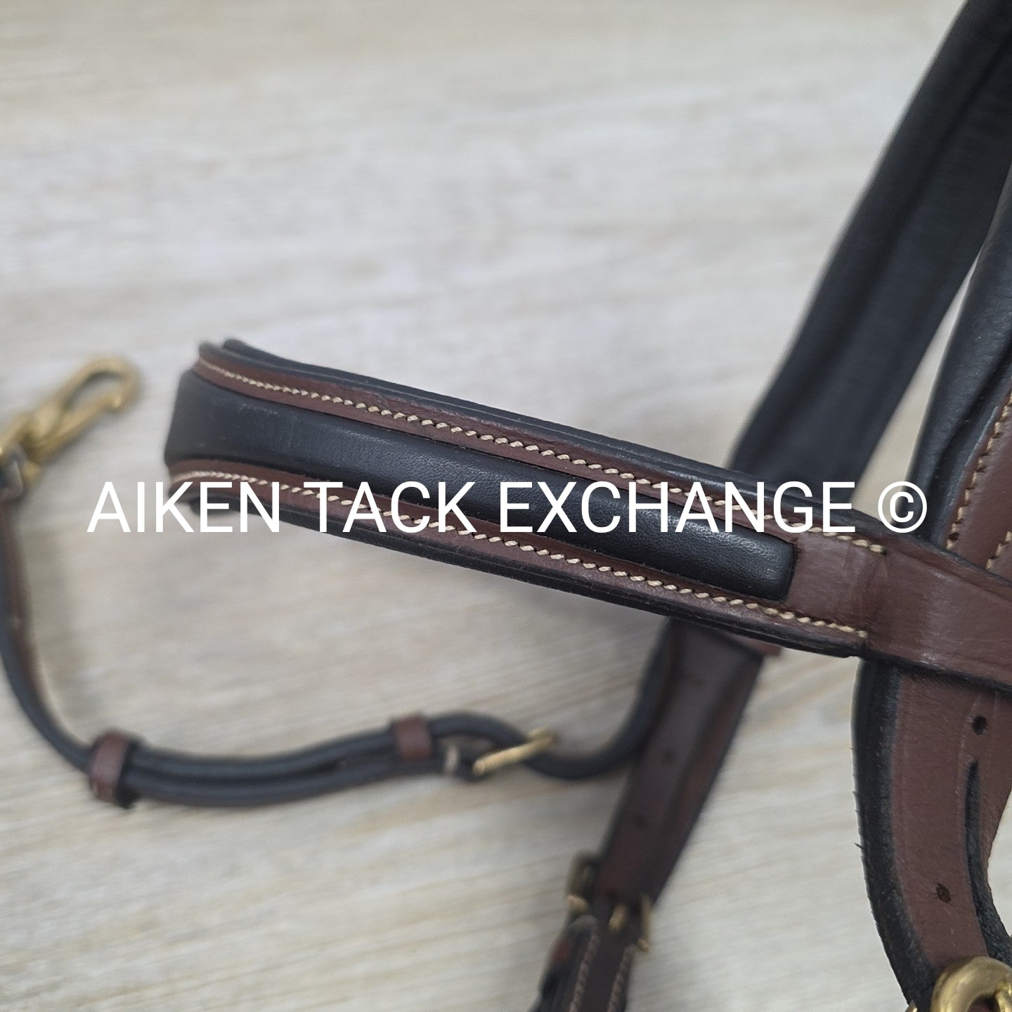 Monocrown Training Bridle, Brown, Size Cob