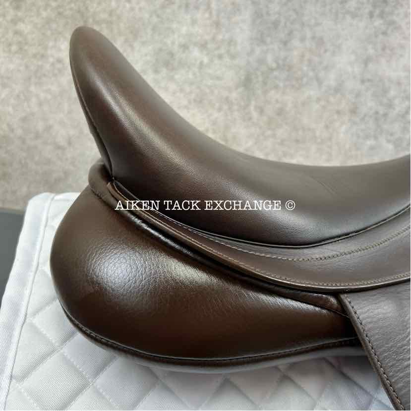 **SOLD** 2020 Bates VSD All Purpose Saddle with HART, 17.5" Seat, Adjustable Tree - Changeable Gullet, CAIR Panels