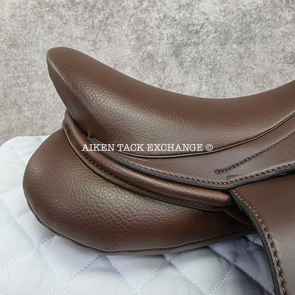 HDR - Henri de Rivel Vegan-X IGP Pony All Purpose Saddle, 15.75" Seat, Adjustable Tree - Changeable Gullet, Wool Flocked Panels