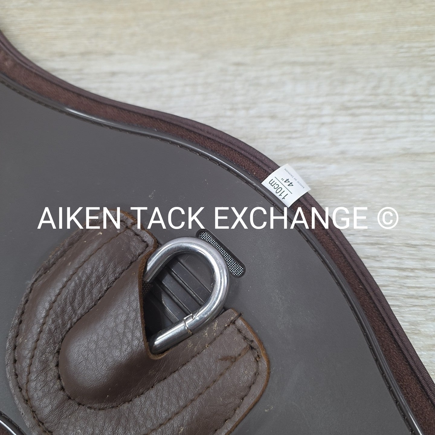 Professional's Choice VenTech Contour Jump Girth, Brown, 44"