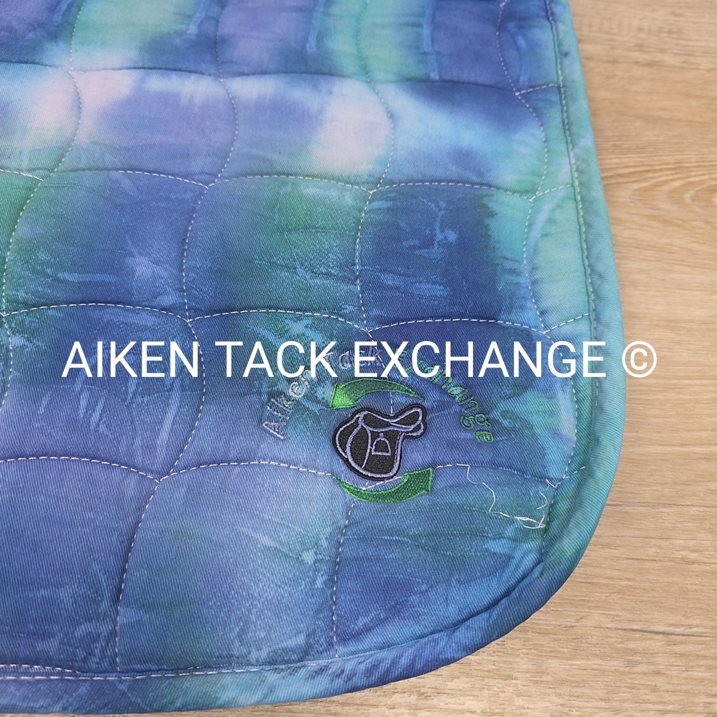 BARGAIN BUNDLE: 2 Tie-Dye All Purpose Saddle Pads with ATE Logo