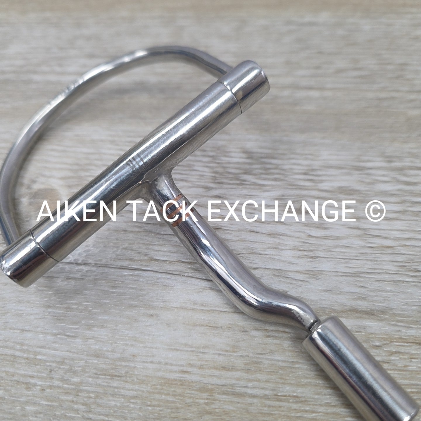 Myler English Dee without Hooks Low Port Comfort Snaffle MB 04 5.5"