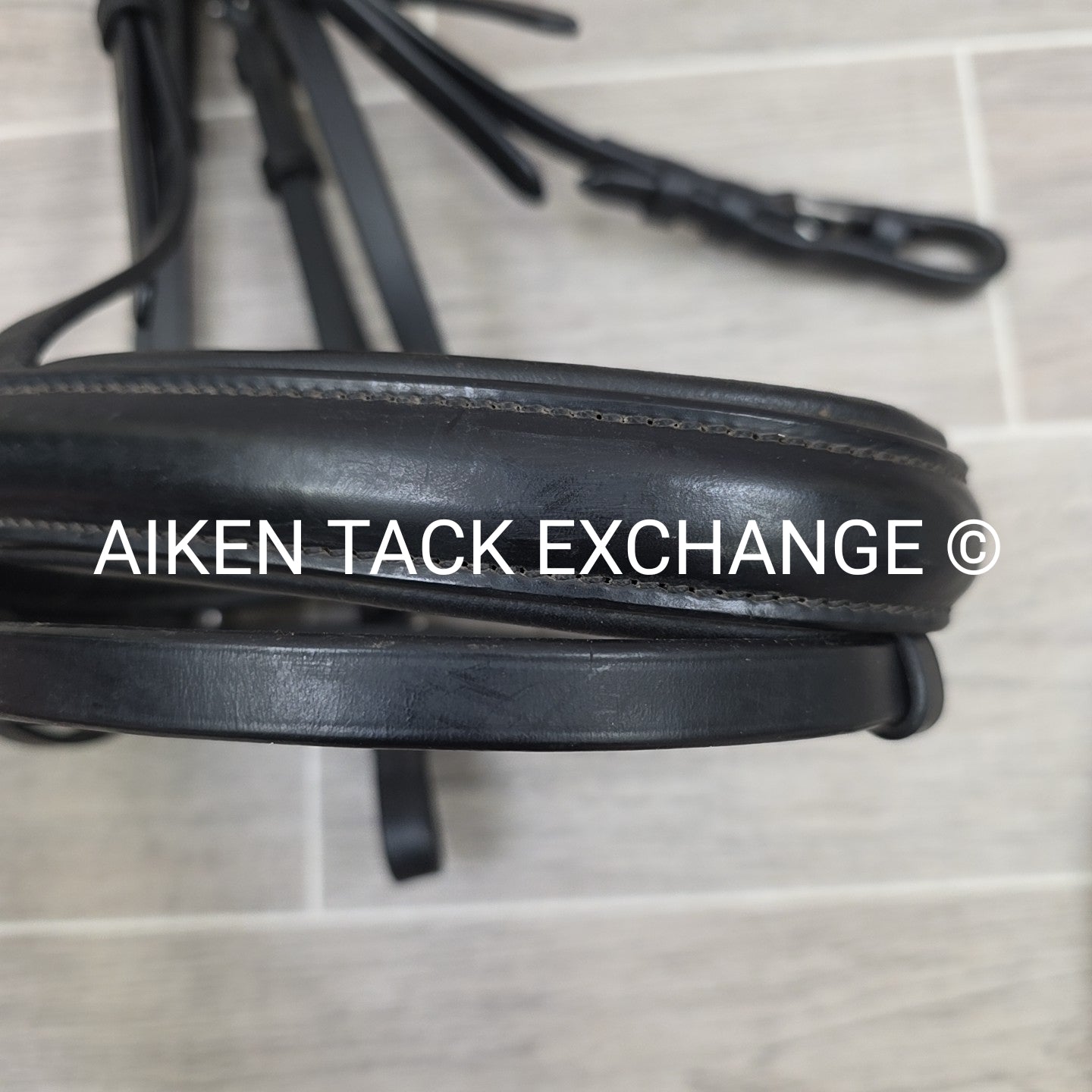 Kieffer Monocrown Bridle with Cotton Web Reins & 2 Extra Browbands, Size Full