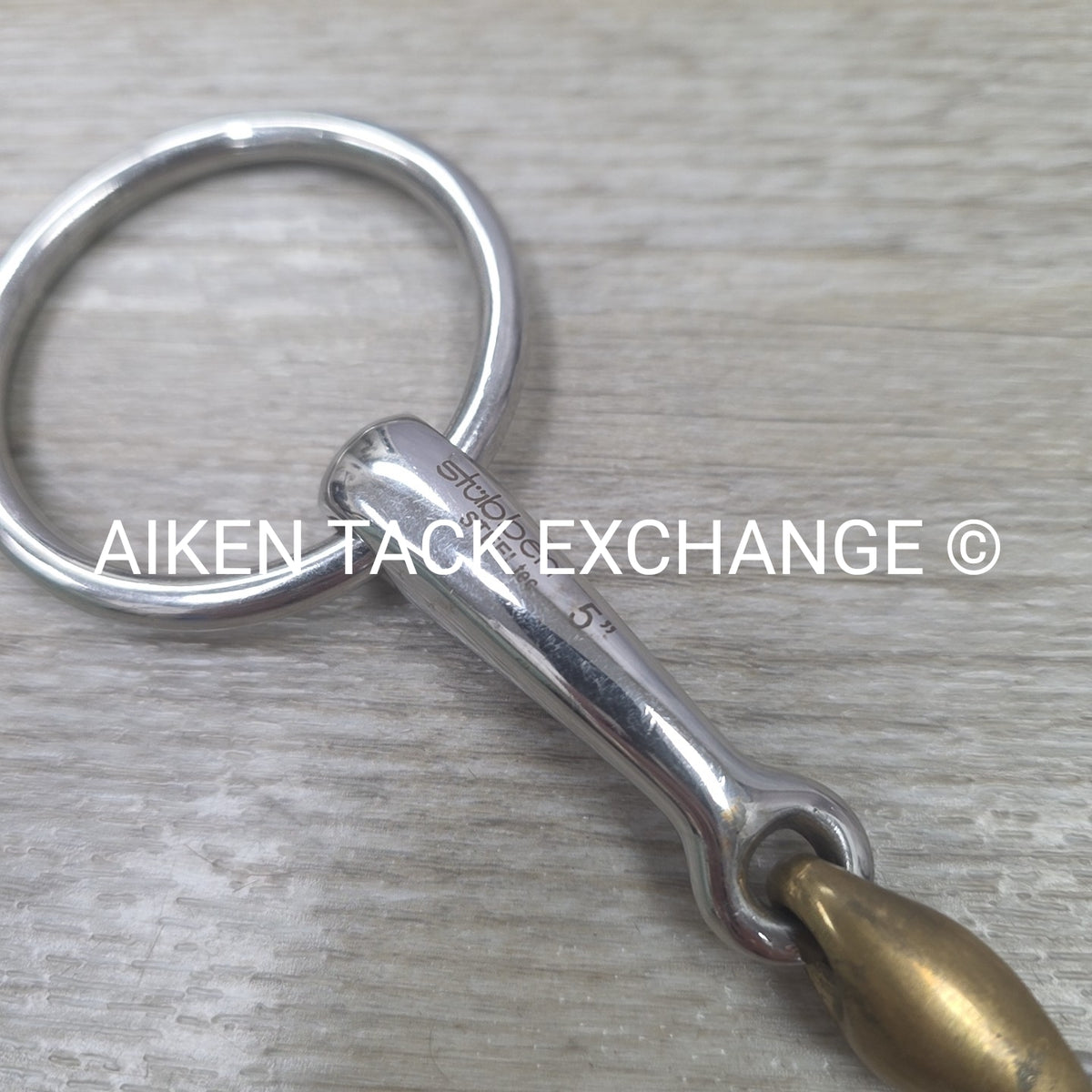 Stubben STEELtec Double Joint Loose Ring Bit 5"