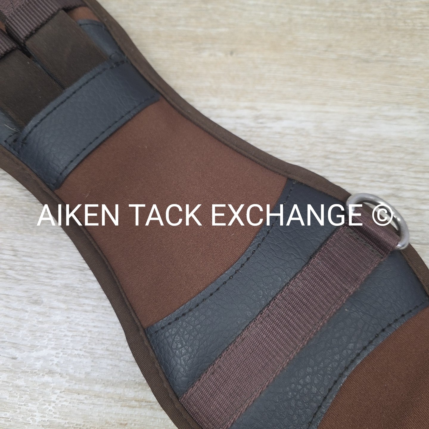 Collegiate Memory Foam Dressage Girth, Brown, 26"