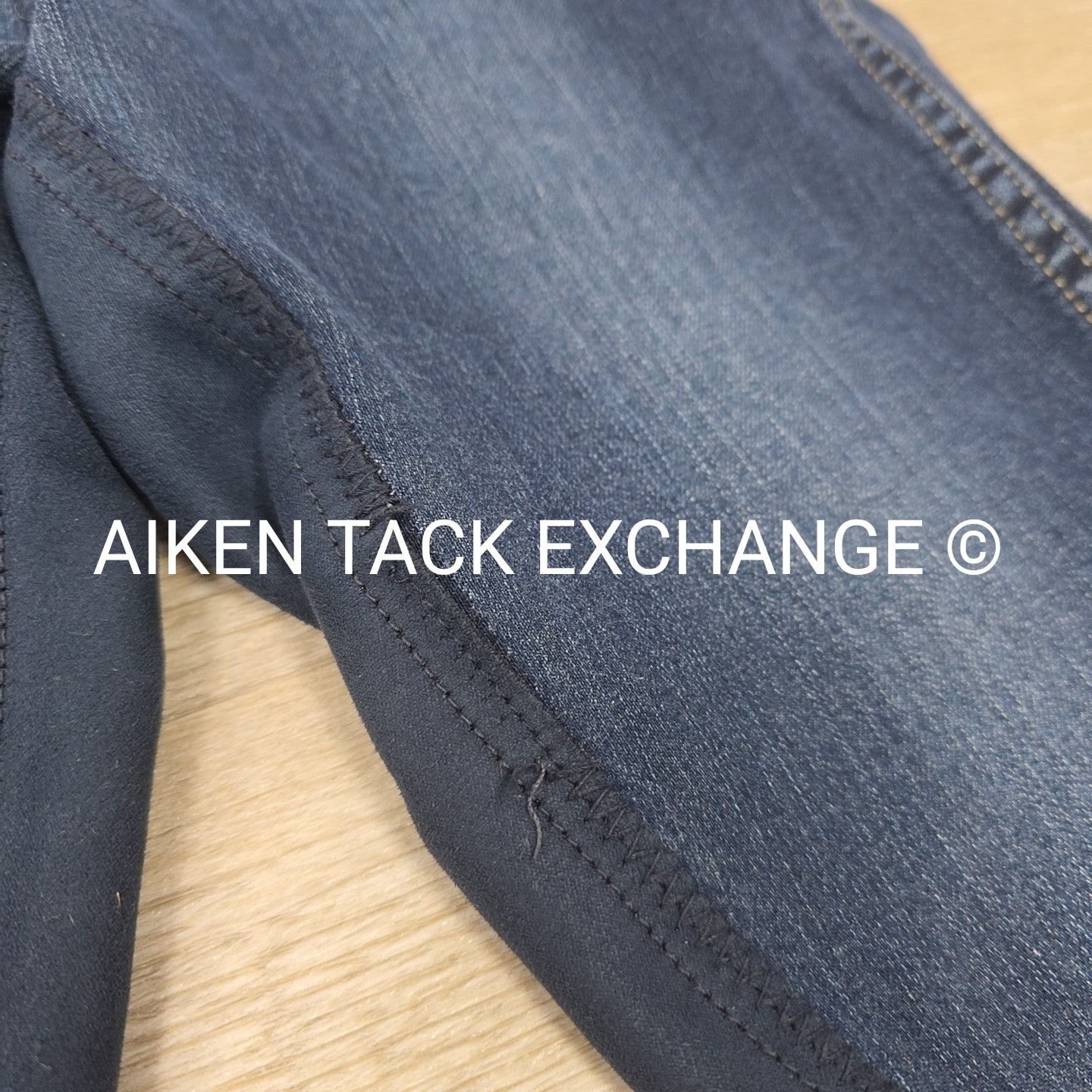 Goode Rider Denim Full Seat Breeches, Size 28