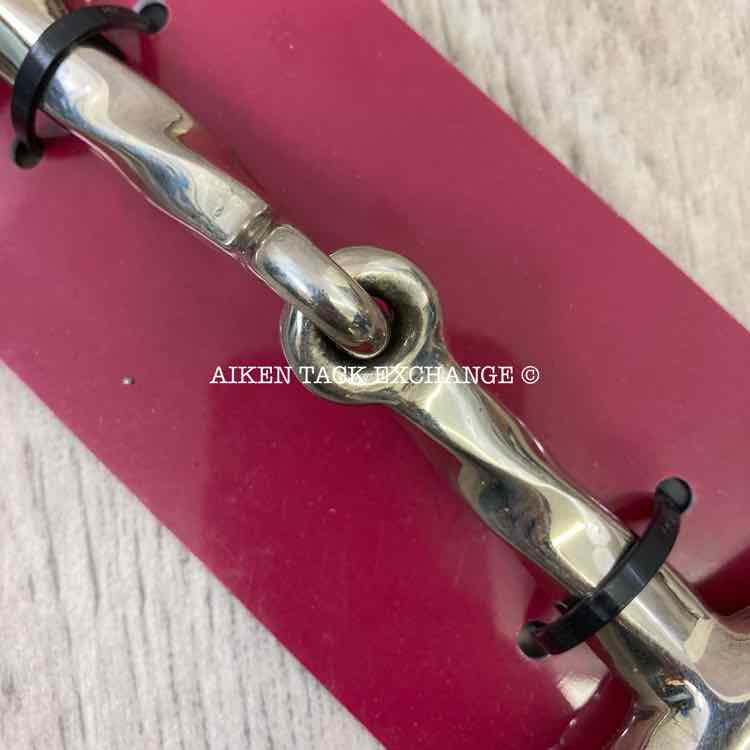 Kangaroo John Dewsbury Single Jointed Slow Twist Full Cheek Bit 4.75"