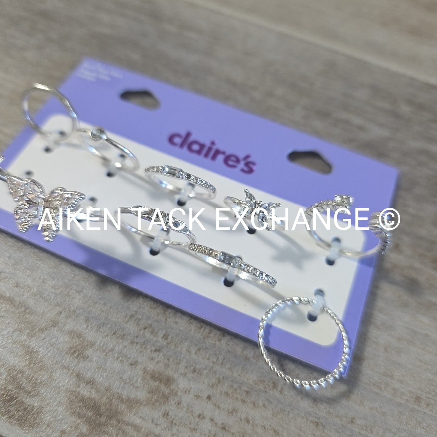 Claire's Ring Set - Various Sizes, 10 Total