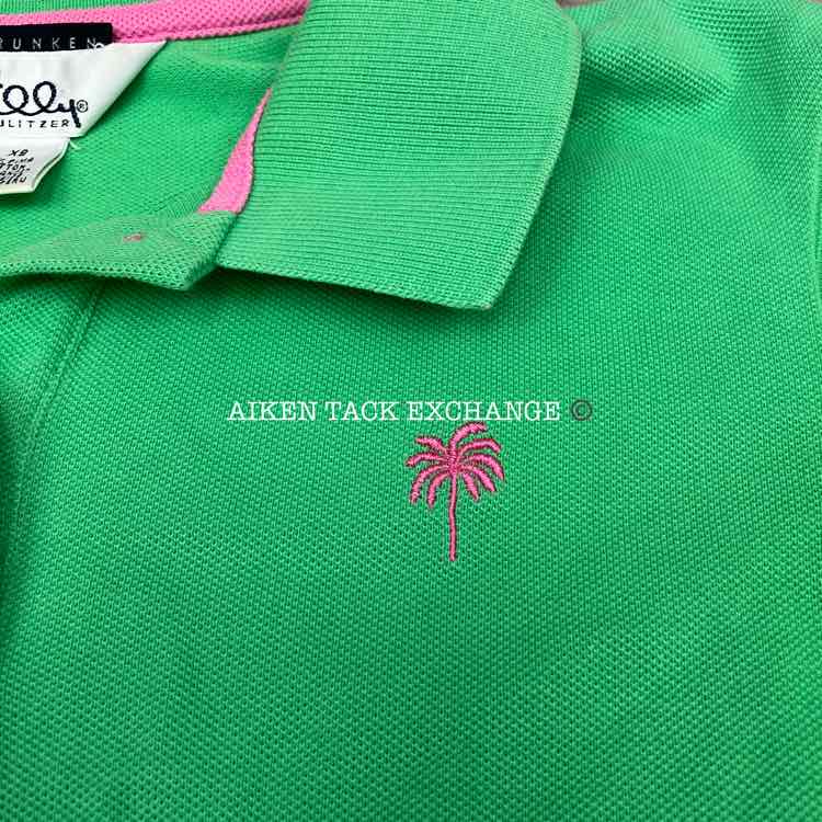Lilly Pulitzer Short Sleeve Polo Shirt, Size X-Small