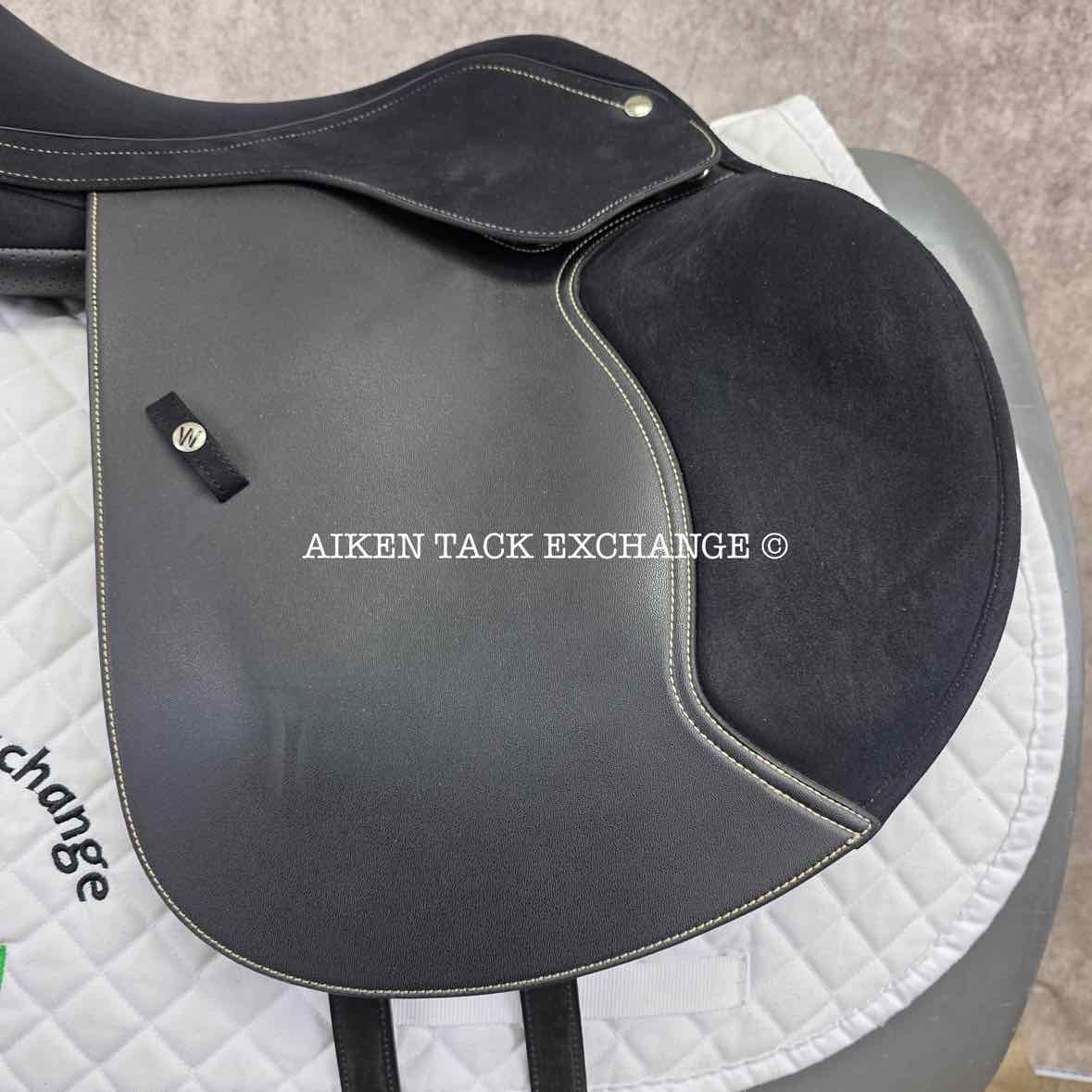 2023 Wintec Pro Jump Saddle with HART, 17" Seat, Adjustable Tree - Changeable Gullet, CAIR Panels