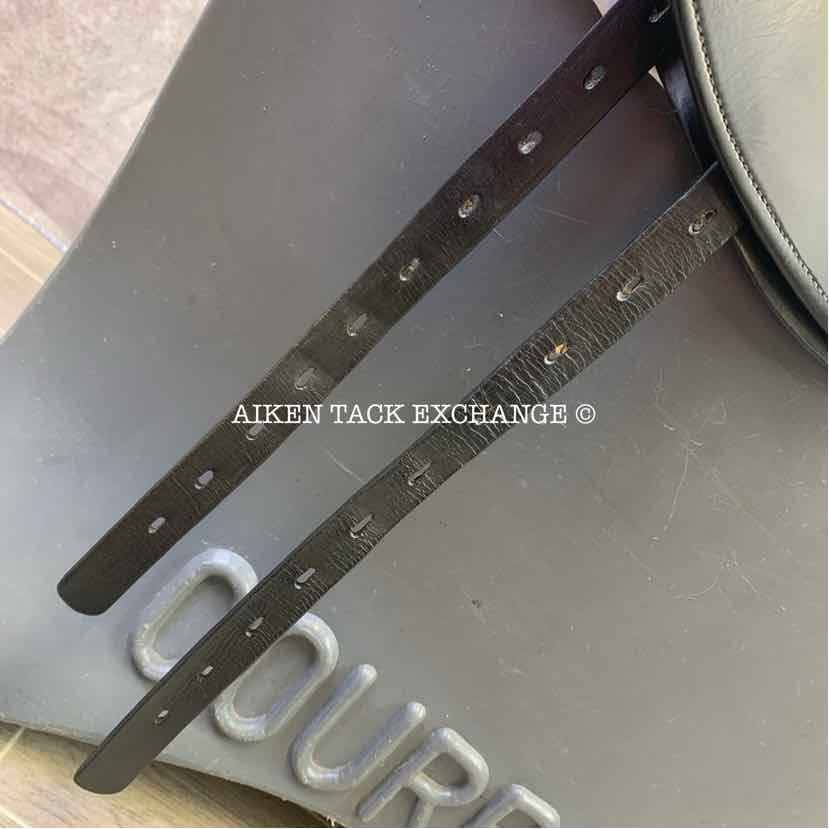 2012 Marcel Toulouse Marianne Platinum Genesis Dressage Saddle, 17.5" Seat, Adjustable Tree, Wool Flocked Panels