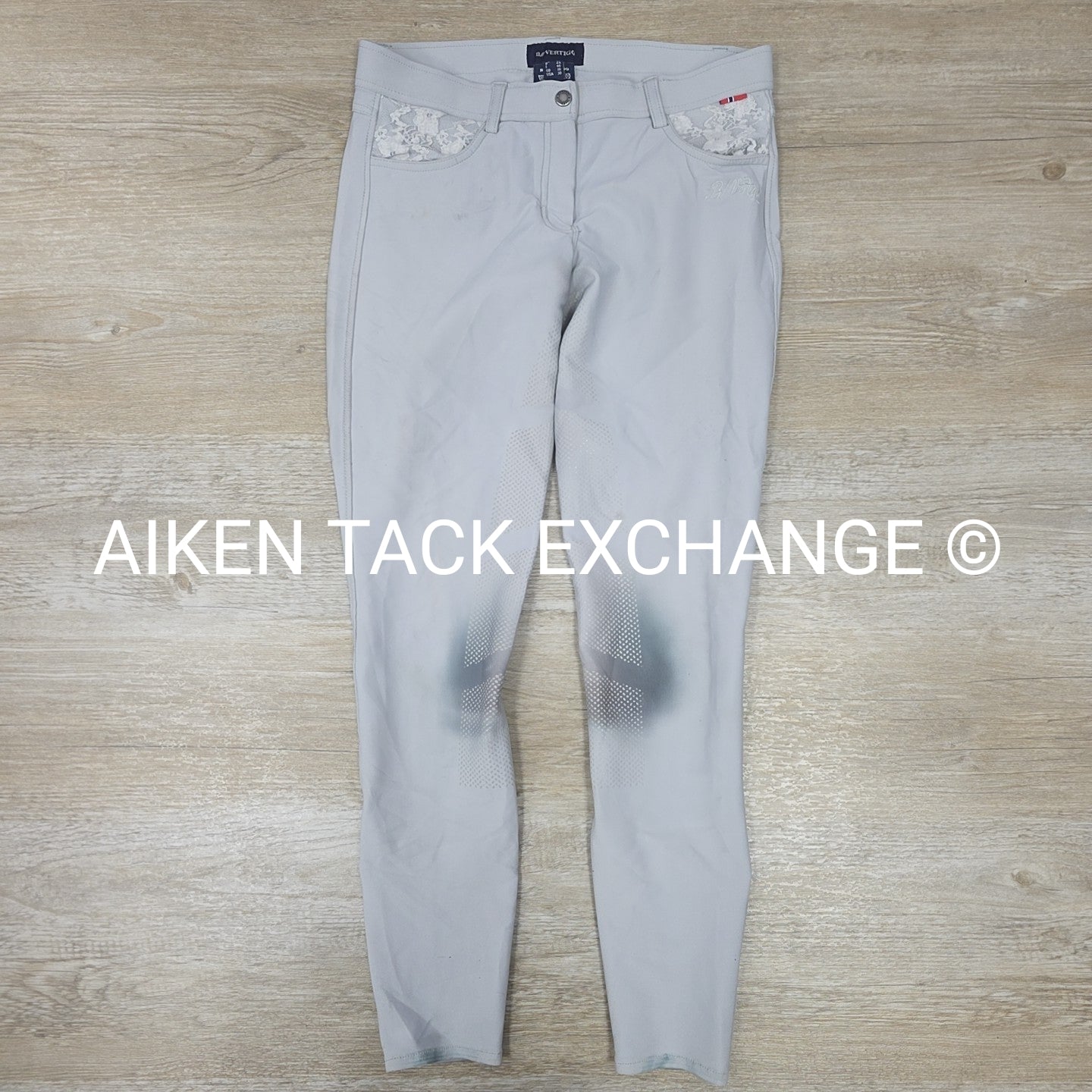 B Vertigo Silicone Grip Full Seat Breeches, Size 30