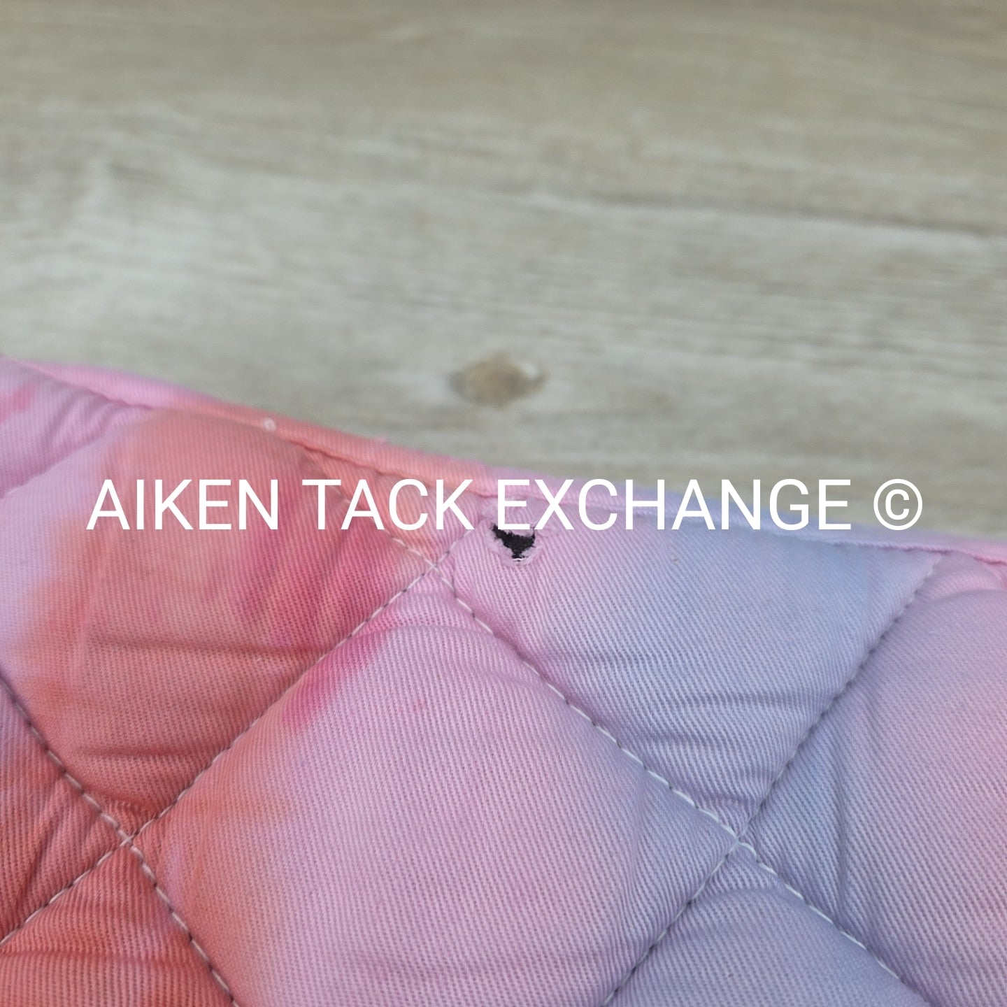 BARGAIN BUNDLE: 2 Tie-Dye All Purpose Saddle Pads with ATE Logo