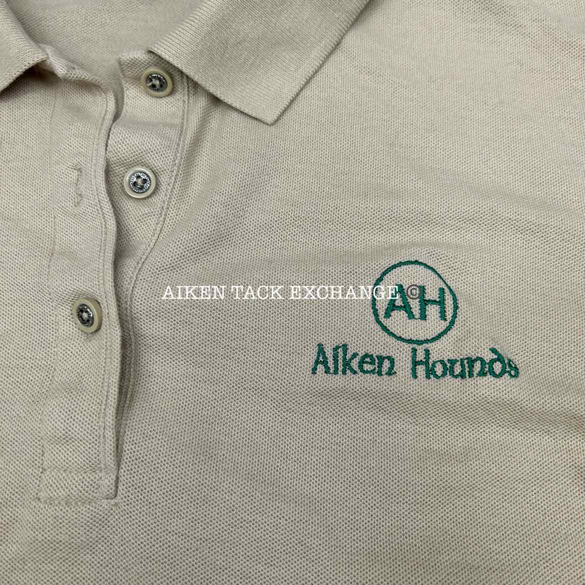 Aiken Hounds Short Sleeve Polo Top, Size Medium