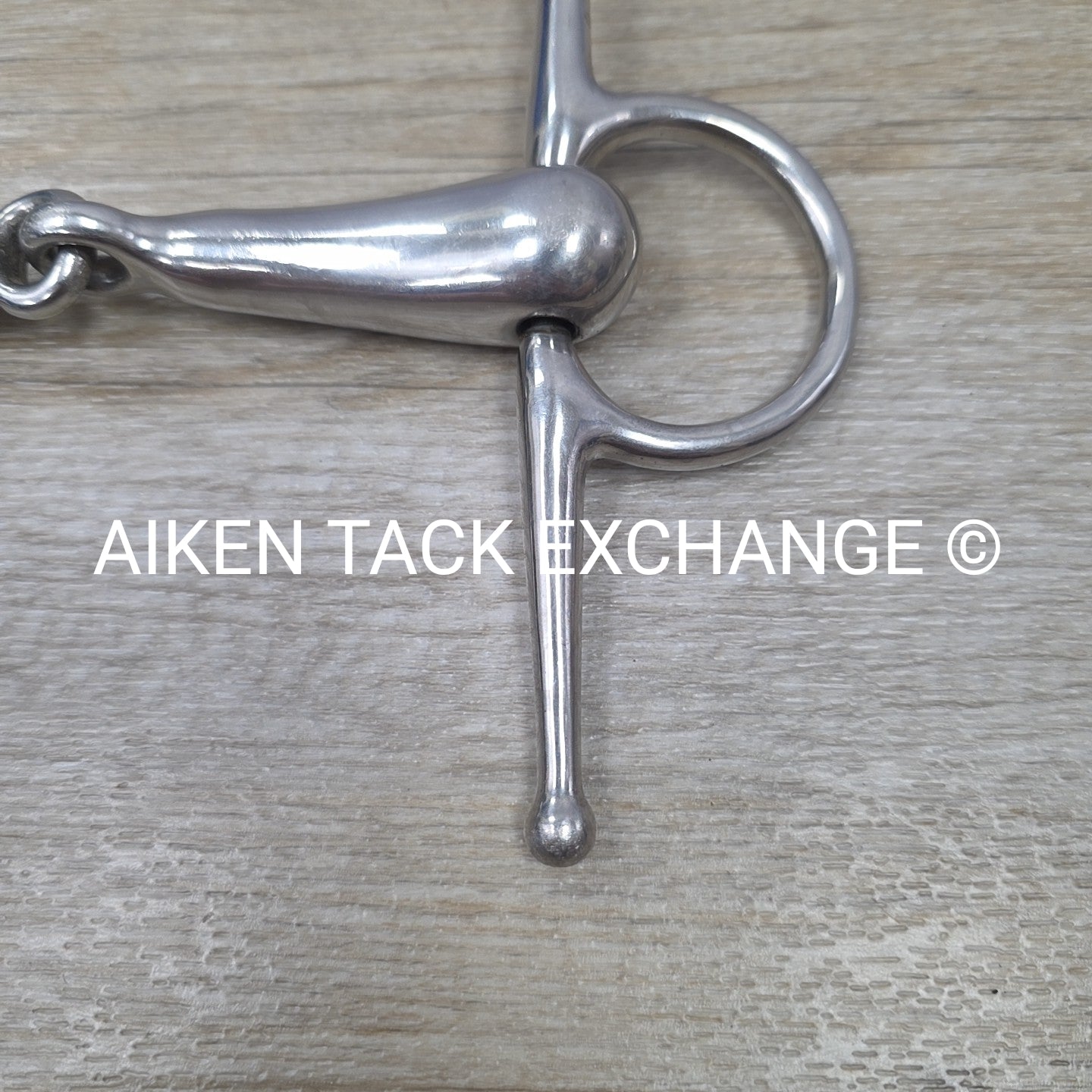 Stubben Single Joint Hollow Full Cheek Bit 5"