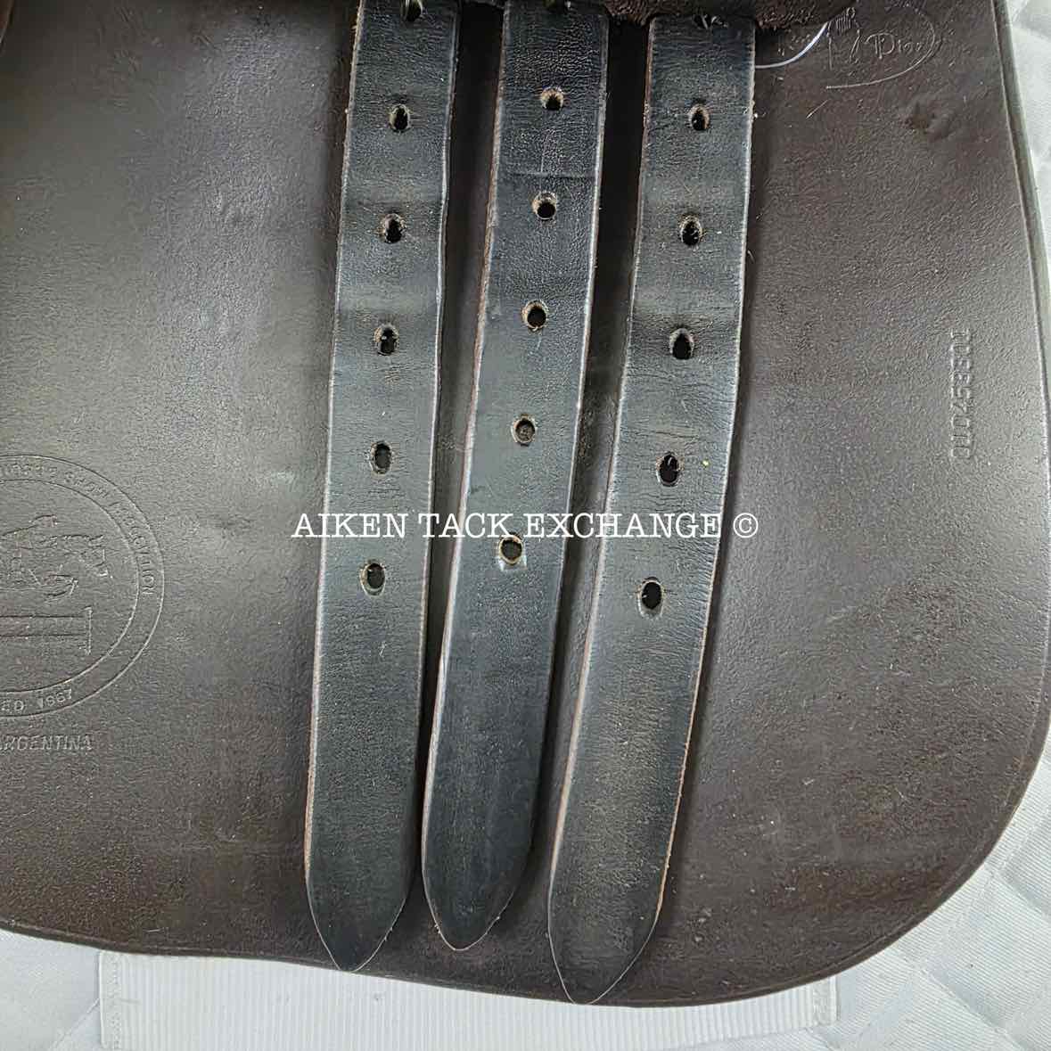 **SOLD** Collegiate Senior Event All Purpose Saddle, 16.5" Seat, Medium Tree, Foam Panels