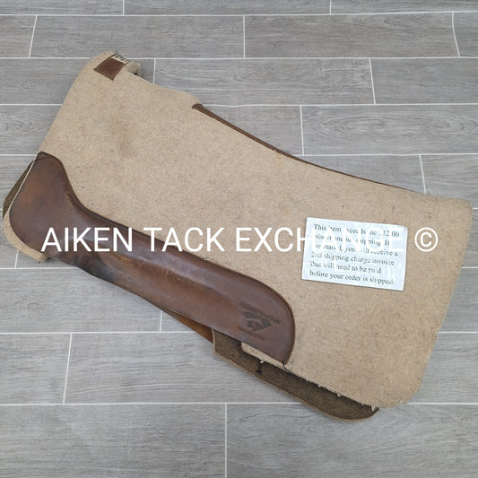 Diamond Wool Felt Western Saddle Pad