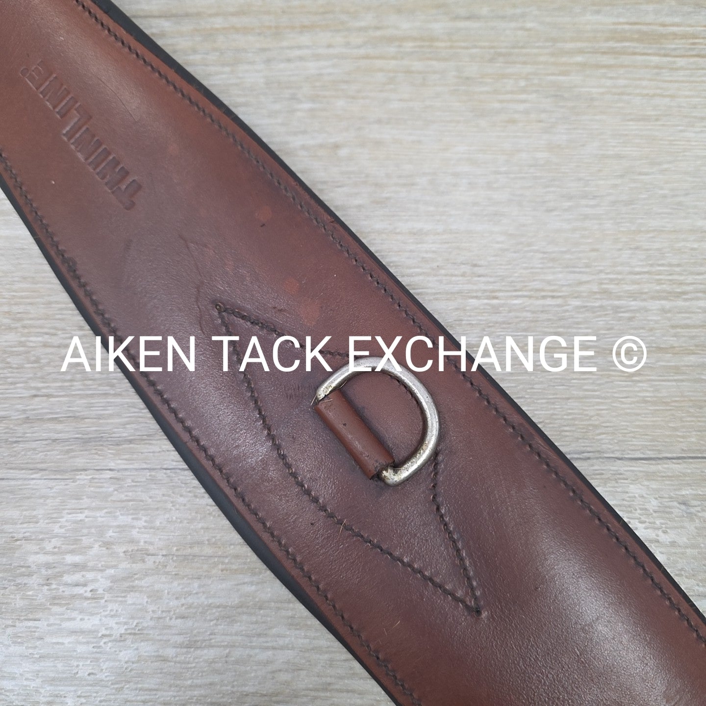ThinLine Long Girth with Double End Elastic, Brown, 52"
