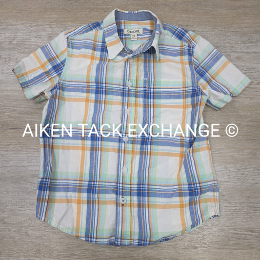 Short Sleeve Button Down Shirt, Size Small