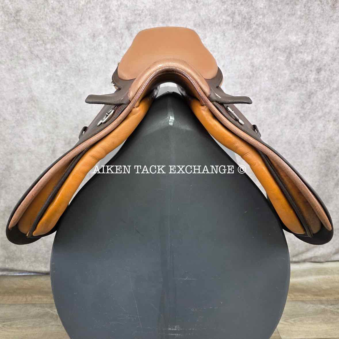 **SOLD** Crosby Miller's Prix Des Nations Pony Saddle, 14" Seat, Medium Tree, Foam Panels