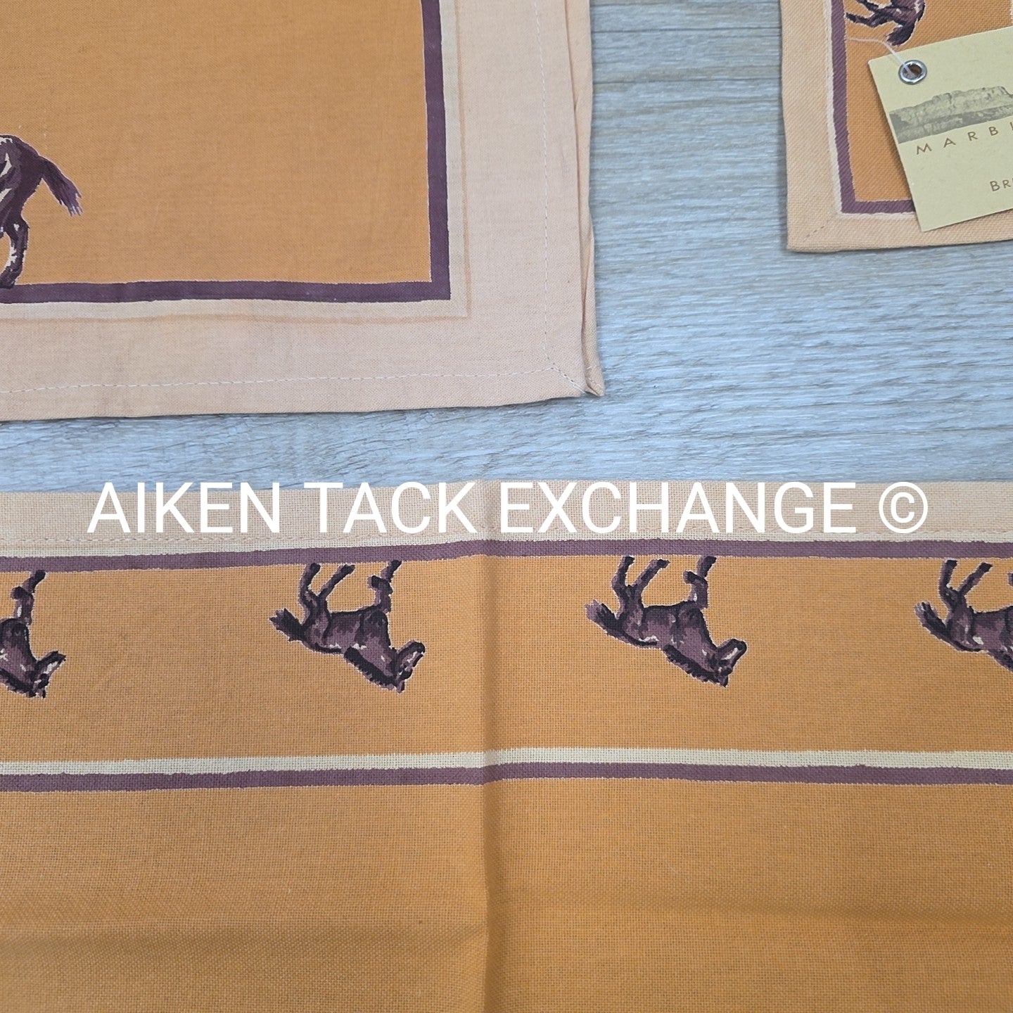 Marble Canyon Tablecloth & 2  Kitchen Towels